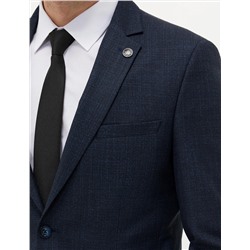 Lacivert Klasik Blazer Ekstra Slim Fit Ceket