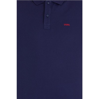 Erkek Lacivert Basic Polo Yaka Tişört
