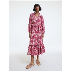 Gemustertes kleid