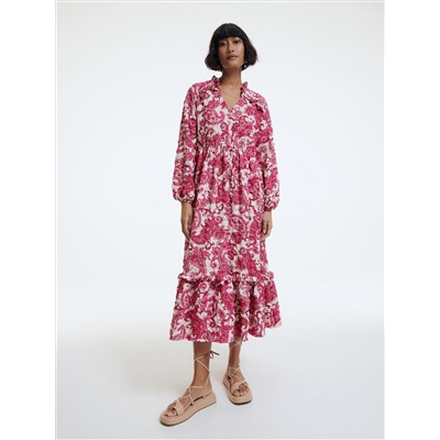 Gemustertes kleid