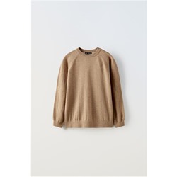 TRUE NEUTRALS WOOL BLEND SWEATER