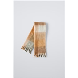 CHECK MAXI SCARF