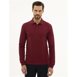 Bordo Slim Fit Basic Sweatshirt