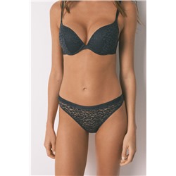 Braga clásica animal print negro