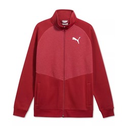 Puma Men's Contrast Fleece Logo Jacket