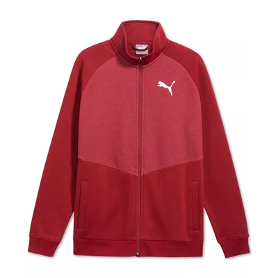 Puma Men's Contrast Fleece Logo Jacket