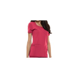 Dickies Xtreme STRETCH Scrubs Mock Wrap Top