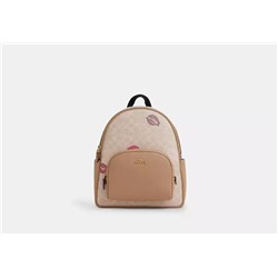Court Backpack In Signature Canvas