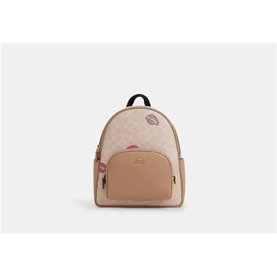 Court Backpack In Signature Canvas