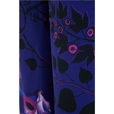 Pantalón pata ancha flores