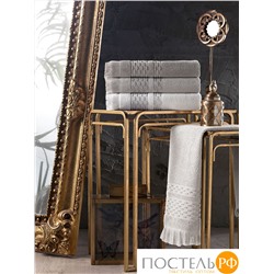 T0179/SM04 Набор полотенец Pupilla STORY хлопок (2 шт) (50*90,70*140) темно кофейный