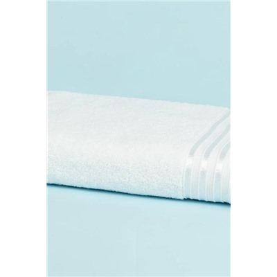 Maynor Bordürü Floşlu Banyo Havlusu