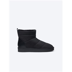 QUILTED ANKLE BOOTS