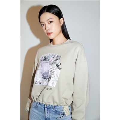 Sudadera de manga larga Verde claro
