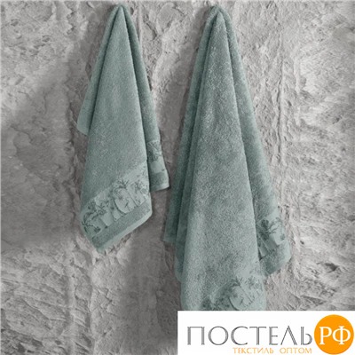 Полотенце Arya Бамбуковое 70x140 Palm Темно-серый
