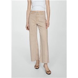 Jeans Catherin culotte tiro alto