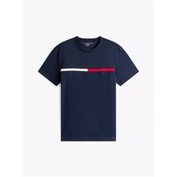 Embroidered Flag Logo T-Shirt