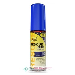 Fleurs De Bach Rescue Nuit Spray Sans Alcool 20 ml