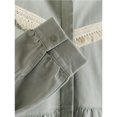 Jacke aus Baumwolle