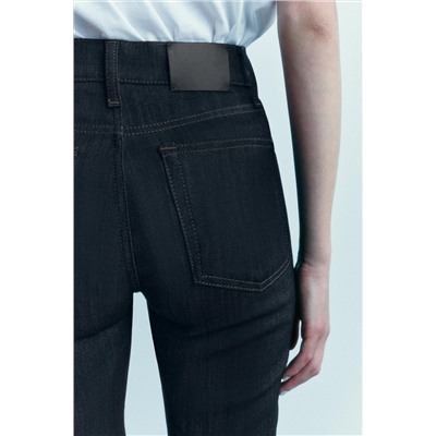 ZW COLLECTION BOOTCUT HIGH-WAIST CROPPED JEANS