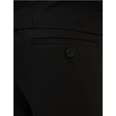 Siyah Ex.Slim Fit Smokin Damatlık