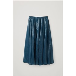 PANELLED A-LINE SKIRT