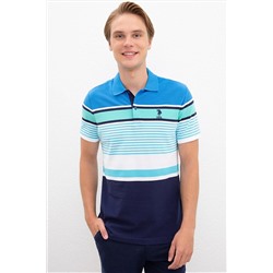 U.S. Polo Assn. Mavi Erkek T-Shirt G081SZ011.000.980502