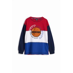 Camiseta baloncesto tricolor