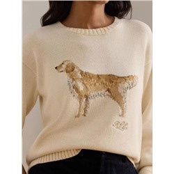 Женский повседневный свитер из хлопка  RALPH LAURE*N ОРИГИНАЛ!