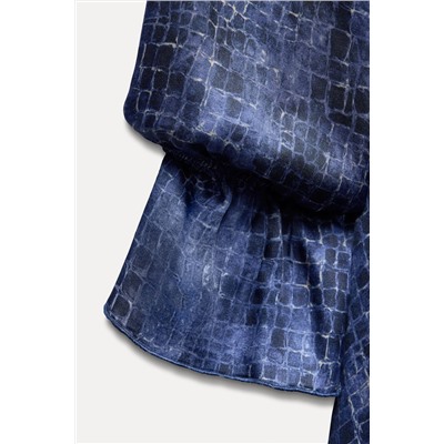 ZW COLLECTION SHORT DRESS WITH RUFFLES