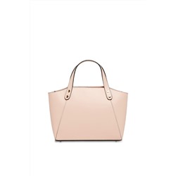 Bolso de piel Parl Rosa claro