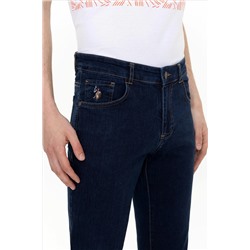 Erkek Lacivert Jean Pantolon