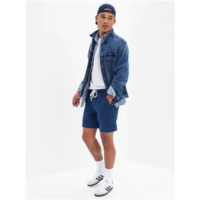7" Easy Denim Shorts with Washwell