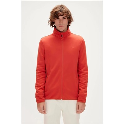 Bad Bear, Bowie Full-zip Ginger Tarçın Fermuarlı Erkek Polar Sweatshirt