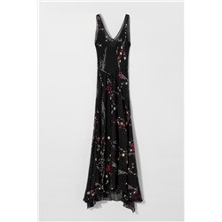 SILK PRINTED DRESS KATE MOSS X ZARA