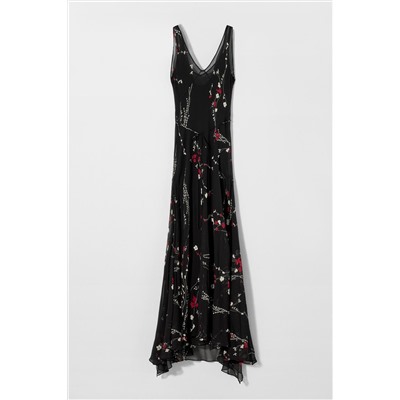 SILK PRINTED DRESS KATE MOSS X ZARA