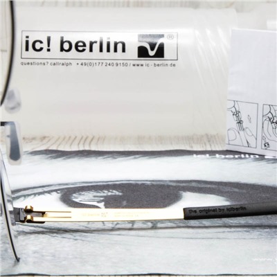IB00040 - Оправа ic!Berlin Bata Jana sun gold + футляр