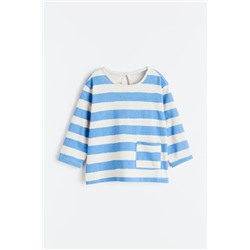Langarmshirt aus Baumwolle