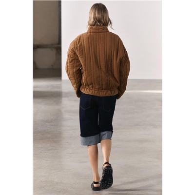 ZW COLLECTION FADED-EFFECT PUFFER JACKET