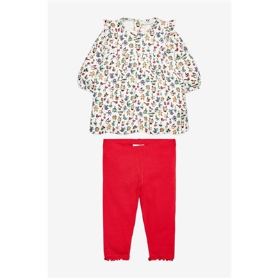 Baby Kleid und Leggings im Set (0 Monate bis 2 Jahre)