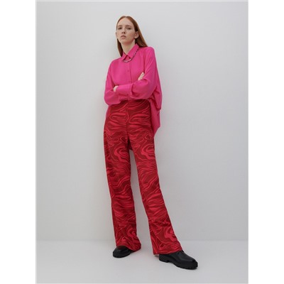 Hose aus Viskose mit Muster