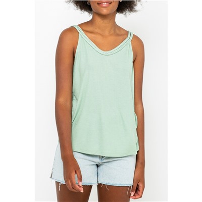 Camiseta de tirantes Verde pastel