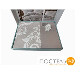Постельное белье "Карвен" ранфорс 1,5 спальн. Sade Beige v-2