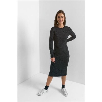 Vestido slim punto