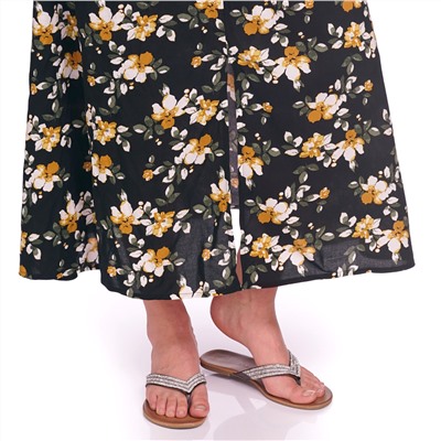 Damen Maxikleid mit Spaghettiträgern