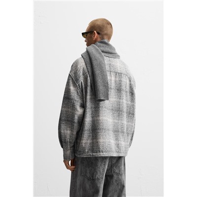 SOBRECAMISA CUADROS EFECTO LAVADO