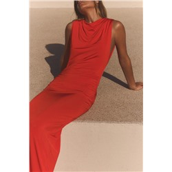 LONG OPEN BACK DRESS