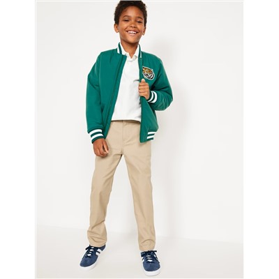 Slim School Uniform Chino Pants for Boys
