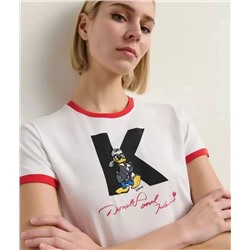 Женская футболка Karl Lagerfel*d x Dysney 😎  ОРИГИНАЛ!