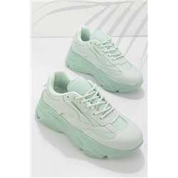 Bambi Su Yeşili Kadın Sneaker K01591003709